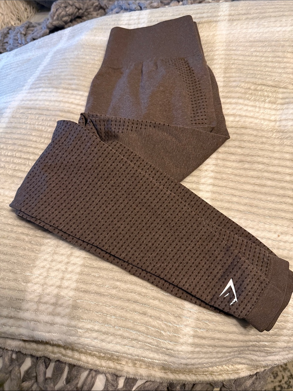 Gymshark Seamless Leggings in Brown